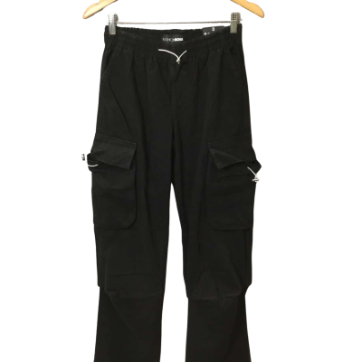 Women’s Size 3 Black FashionNova Non Stretch Cargo Jeans
