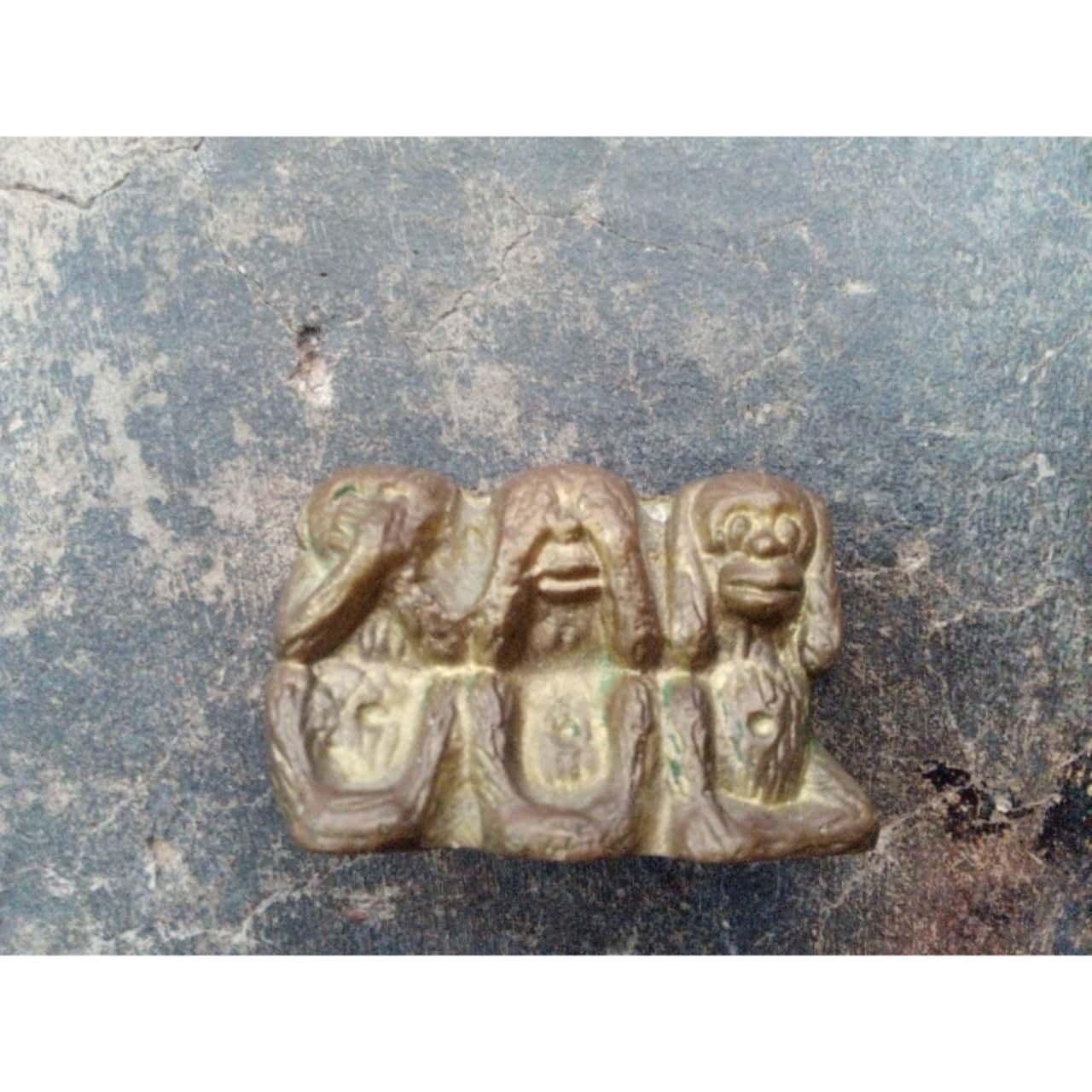 Solid Monkey Three Solid Brass Monkeys(s) - Used Good | Salvos Stores