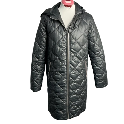 Slide Show Womens  Size 12 Winter Coat Black  