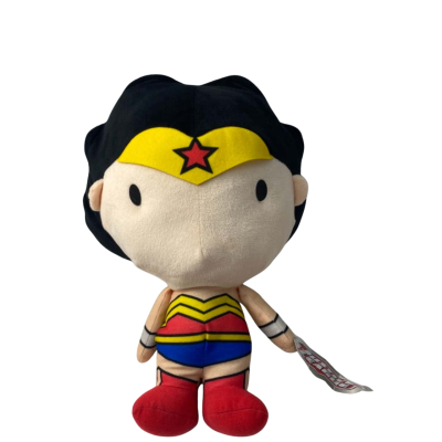2x Justice League Plush Toys Wonder Women & Batman