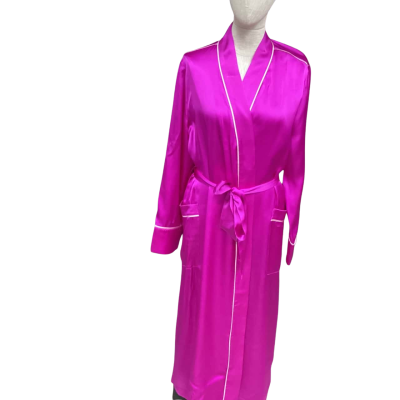 David Lawrence Womens  Size M /L Robe Purple 