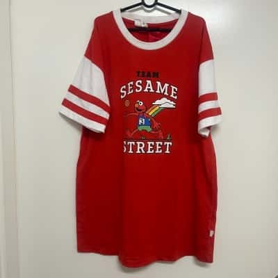 Peter Alexander Kid's Size 10 Nightie - Sesame Street Elmo 