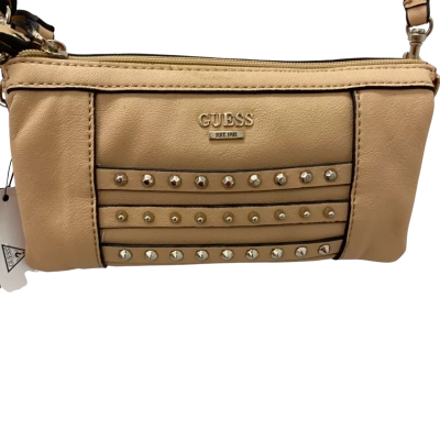 Guess Womens Handbag Beige 