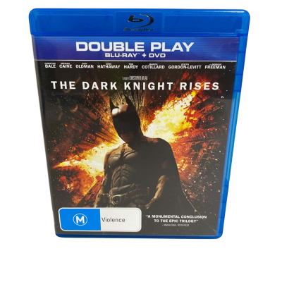 Blu ray + DVD The Dark Knight Rises