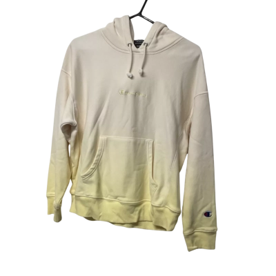 Womens Champion Size M Hoodie Yellow Ombré 