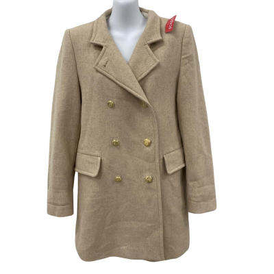 Zara Womens  Size XS Beige Coat