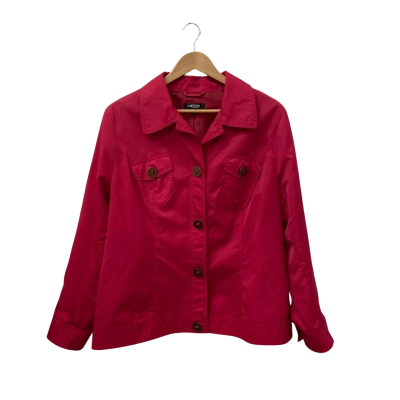 Capture Womens  Size 46 Winter Jacket Red 