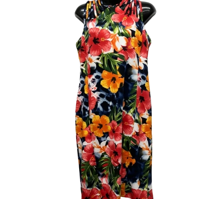 Frank Lyman Women's  Size 16 Floral Dress / Midi Dress / Sleeveless Dress  Floral 