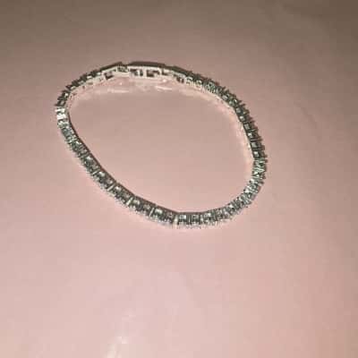  Womens Bracelet Silver tone