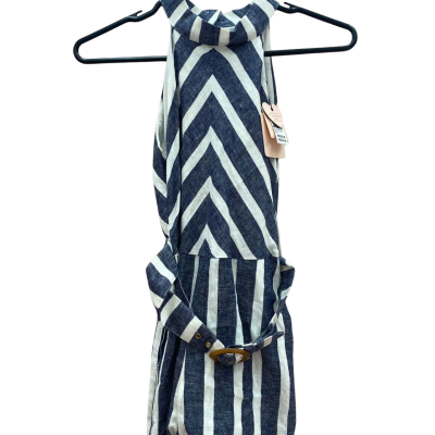 Review Kids  Size 10 Jumpsuit Blue / Striped / White 