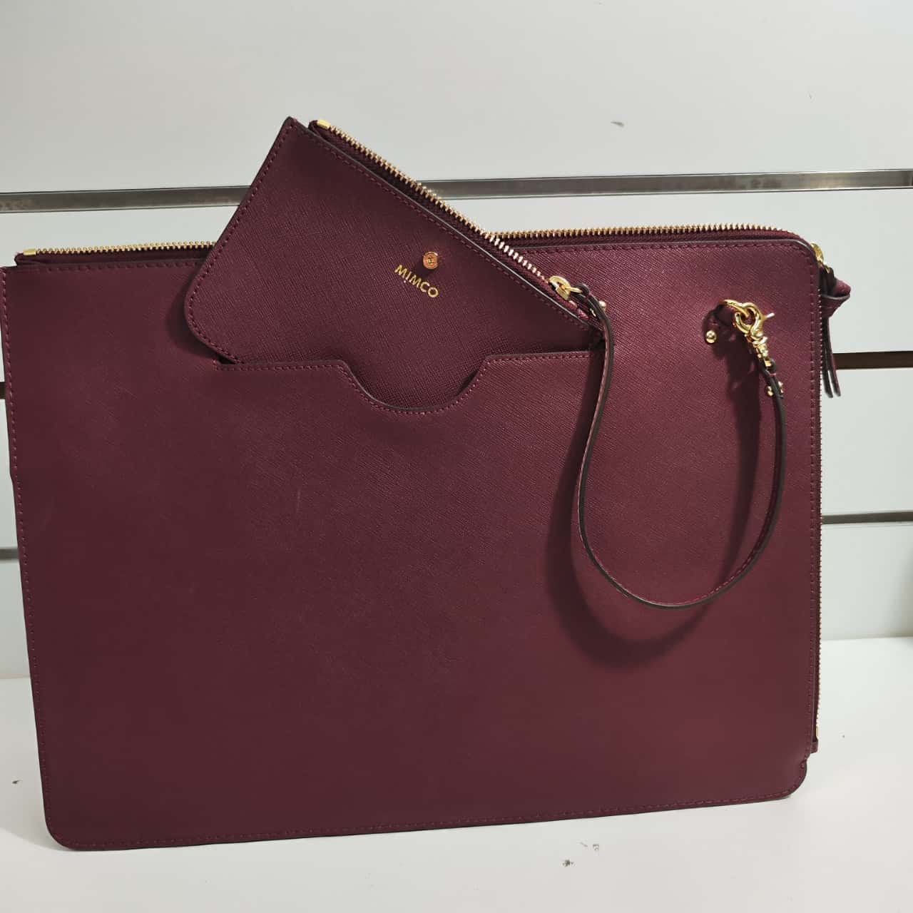 Womens Mimco Zip Up Document Wallet and Mini Purse (s)