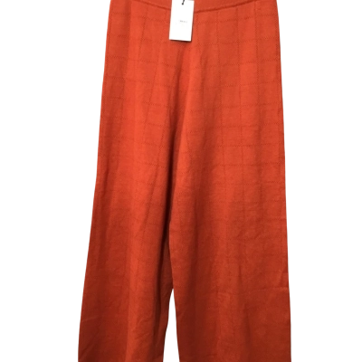 Feather and Noise “Scarlet” Womens  Size L-XL Culottes Burnt Orange 