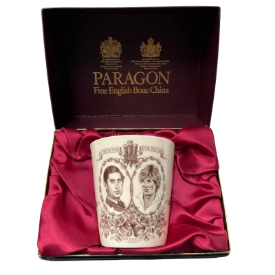 Royal Wedding Commemorative Cup Charles & Diana.