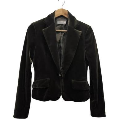 Portmans Womens  Size 8 'Velvet Like' Jacket Brown 
