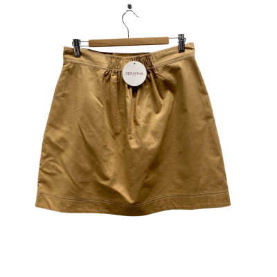 Serafina Womens  Size 10 Tan Skirt