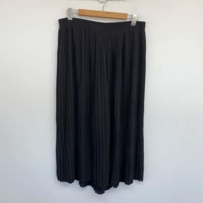 Bardot Black Miranda Pleated Pants  Size 14 