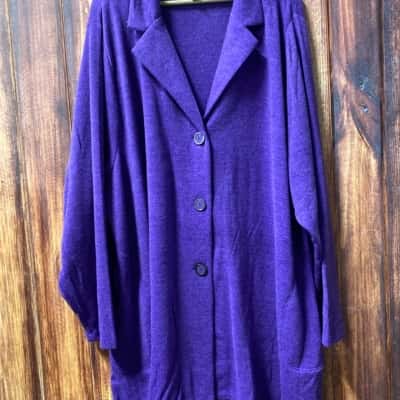 Taking Shape  Size 30 Purple jacket cardigan 