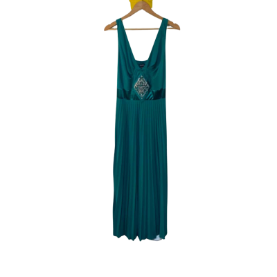 BNWT City Chic Womens Size XS Green Maxi Dress RRP $159.95