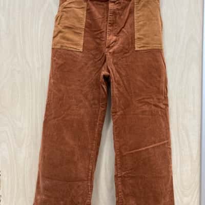 Ghanda (3)  Size 12 Casual Pants Beige / Burnt Orange 