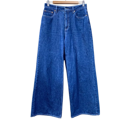 Lee Blue Wide Leg Jeans Size 8