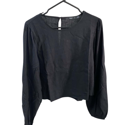 Sportsgirl Womens black shirt  Size 14 
