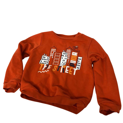 Puma 'Sesame Street' Kids Burnt Orange Jumper