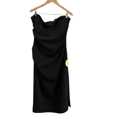  Womens Azzurielle  Size 18 Taylin Midi Dress Black 