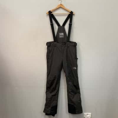 The North Face Summit Series Gor-Tex Mens  Size M Snow Pants Black  / Grey 