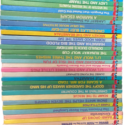 Walt Disneys wonderful world of reading x32 Books