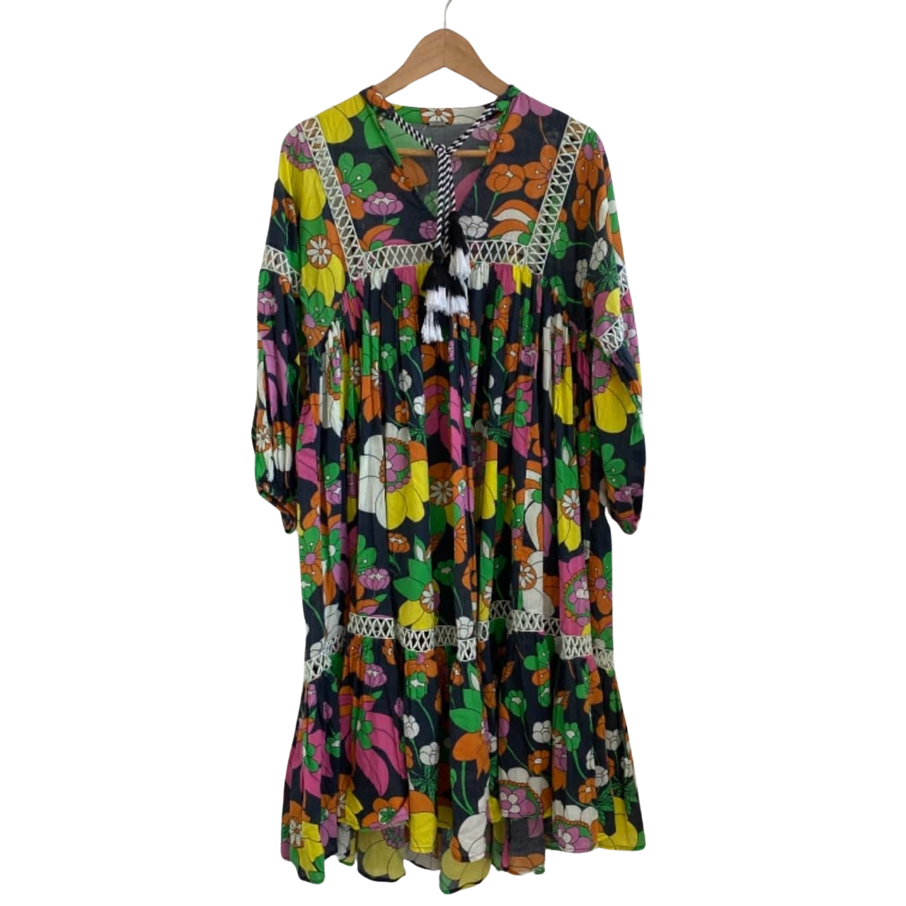 Dodo Baror Medium Floral Maxi Dress(s) - New Without Tags | Salvos 