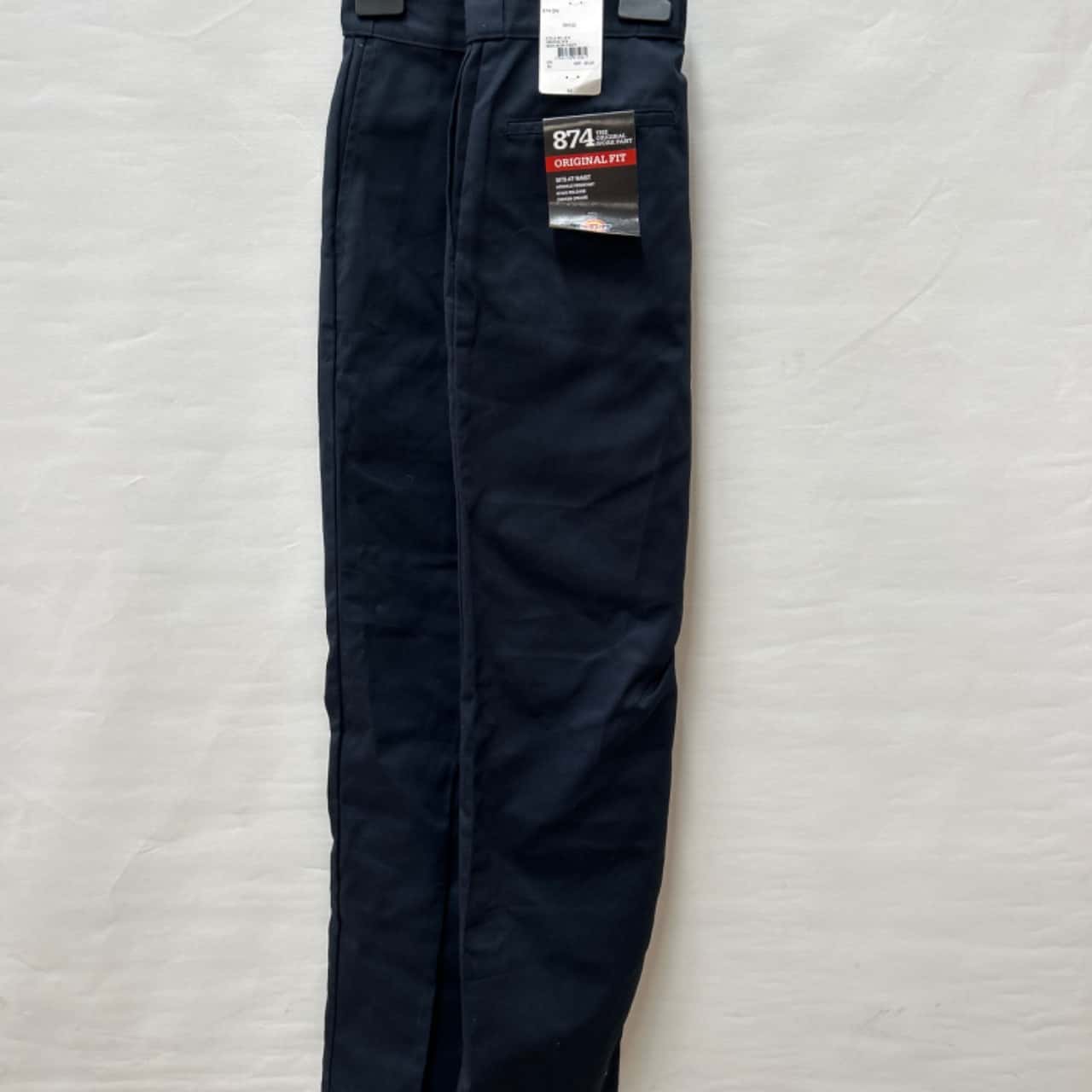 Dickies Mens Size 38/32 Navy Blue work pant