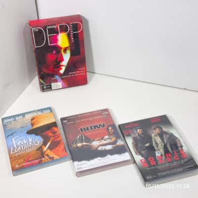 Johnnie Depp DVD Trio PreOwned 