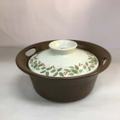 Vintage Mid Century FiggJo Norway Norge Flameware  Brazil Casserole Approx 15cm dia 