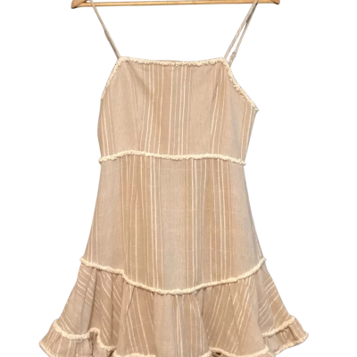 Indikah dress Size 8 Beige / White 