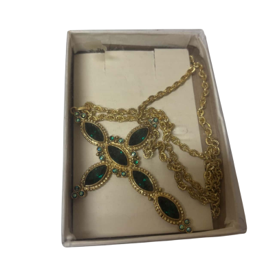 Vintage Cross Necklace 