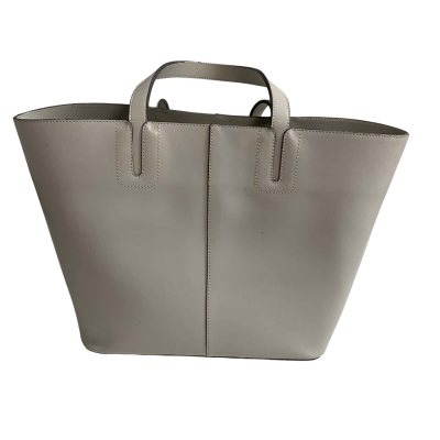 Zizi By Florsheim Womens Camille Handbag Light Grey  