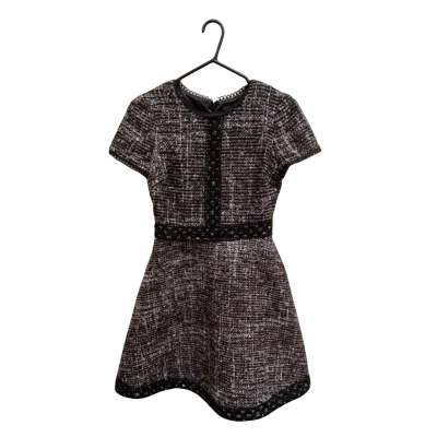 Forever New Womens  Size 6 Casual Dress Black  / Multicoloured 