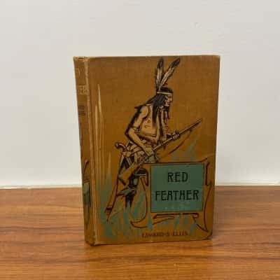 Antique book “Red Feather” Edward Ellis