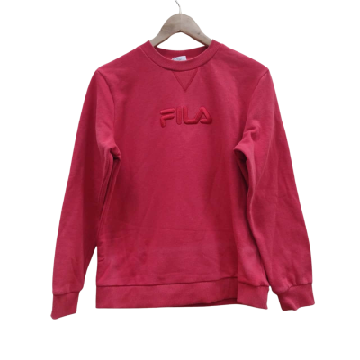 Fila Womens Size 12 Crew Neck Jumper Red (3)
