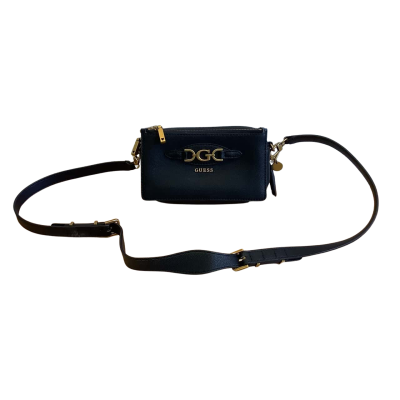 Guess Women's Faux Leather Cross Body Bag Black  