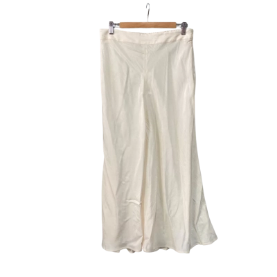 Seed Womens  Size 12 Maxi Skirt Cream RRP $149.95