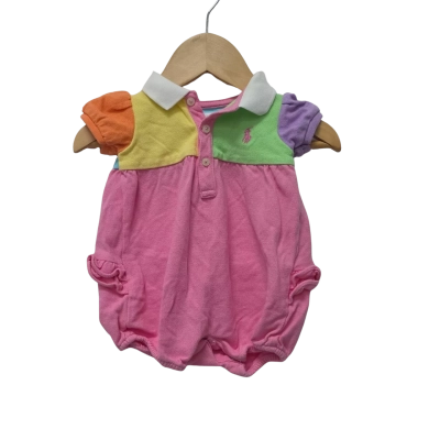 Ralph Lauren Kids  Size 3m Playsuit Blue / Green / Orange / Pink  / Purple / Yellow 