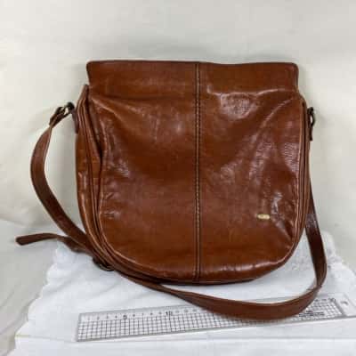 Oroton Womens Brown Handbag Vintage