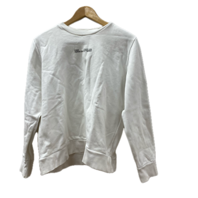 C&M Camilla and Marc Womens Jumper Size 6 Crew Neck White 