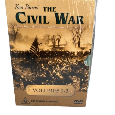 Ken Burns’ The Civil War Volumes 1-3 DVD Box Set - Sealed - Documentary 