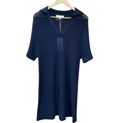 Assembly Label Black Knit Dress Size 8  