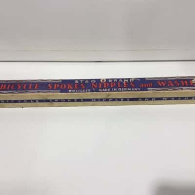 Vintage Schwinn rustless bicycle spokes, nipples and washers