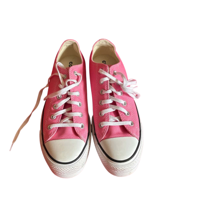 Converse Lift Platform Shoes Women's  Size US 10 /UK 8 Pink White