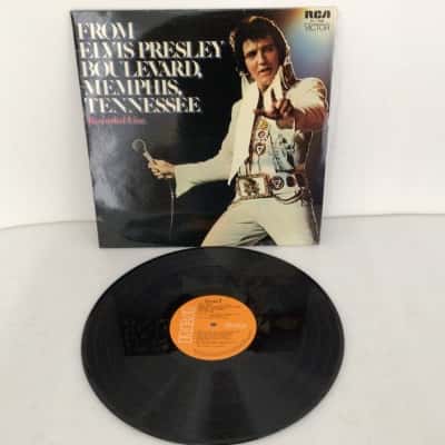 12” Vinyl From Elvis Presley Boulevard Memphis Tennessee Excellent Condition 