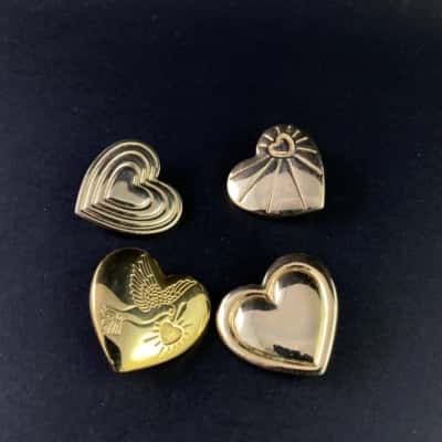  Vintage The Variety Club 1996 Heart Badge Brooch Pins